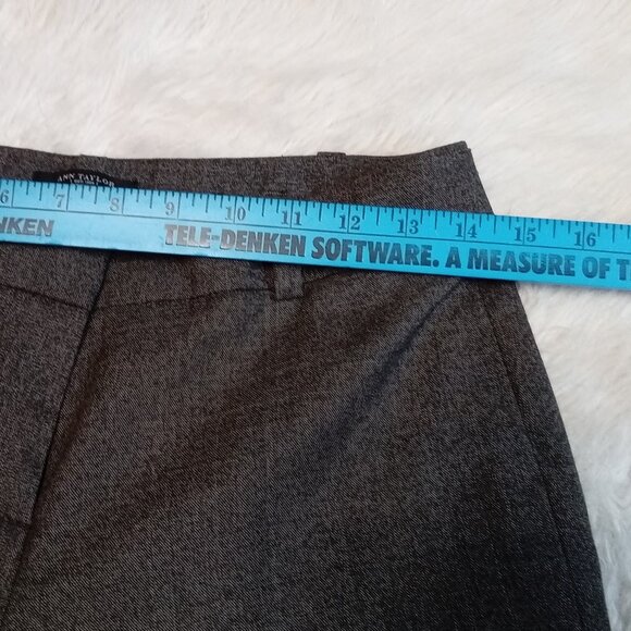 Ann Taylor Women's Gray Wool Blend Dress Pants Size: 2P - Picture 4 of 8
